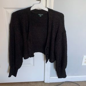 Crop cardigan